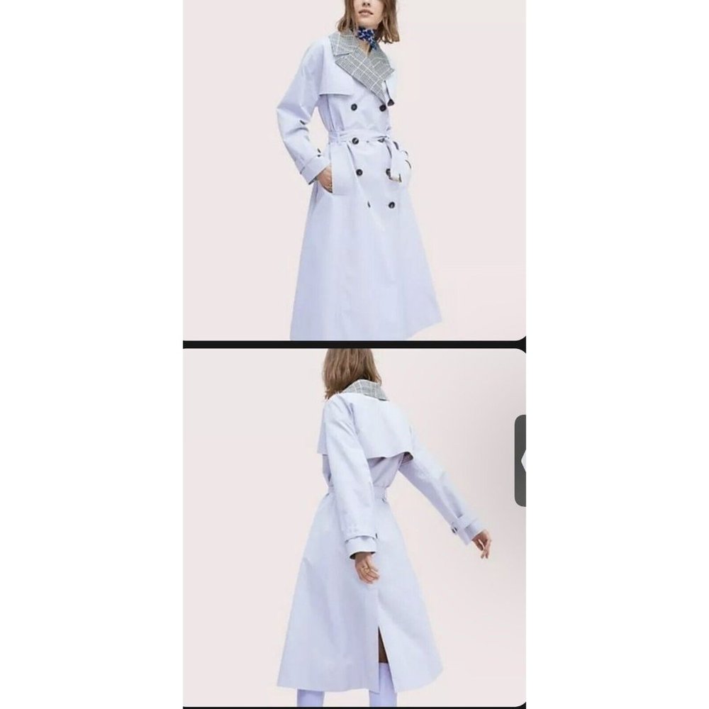 Kate Spade NY Lavendar Trench Coat